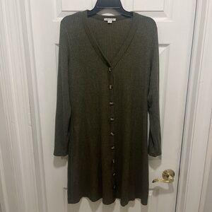American Eagle Outfitters Forest Green Sweater Dress
